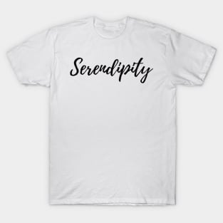 Serendipity - Set Your Intentions - Choose a Word of the Year T-Shirt